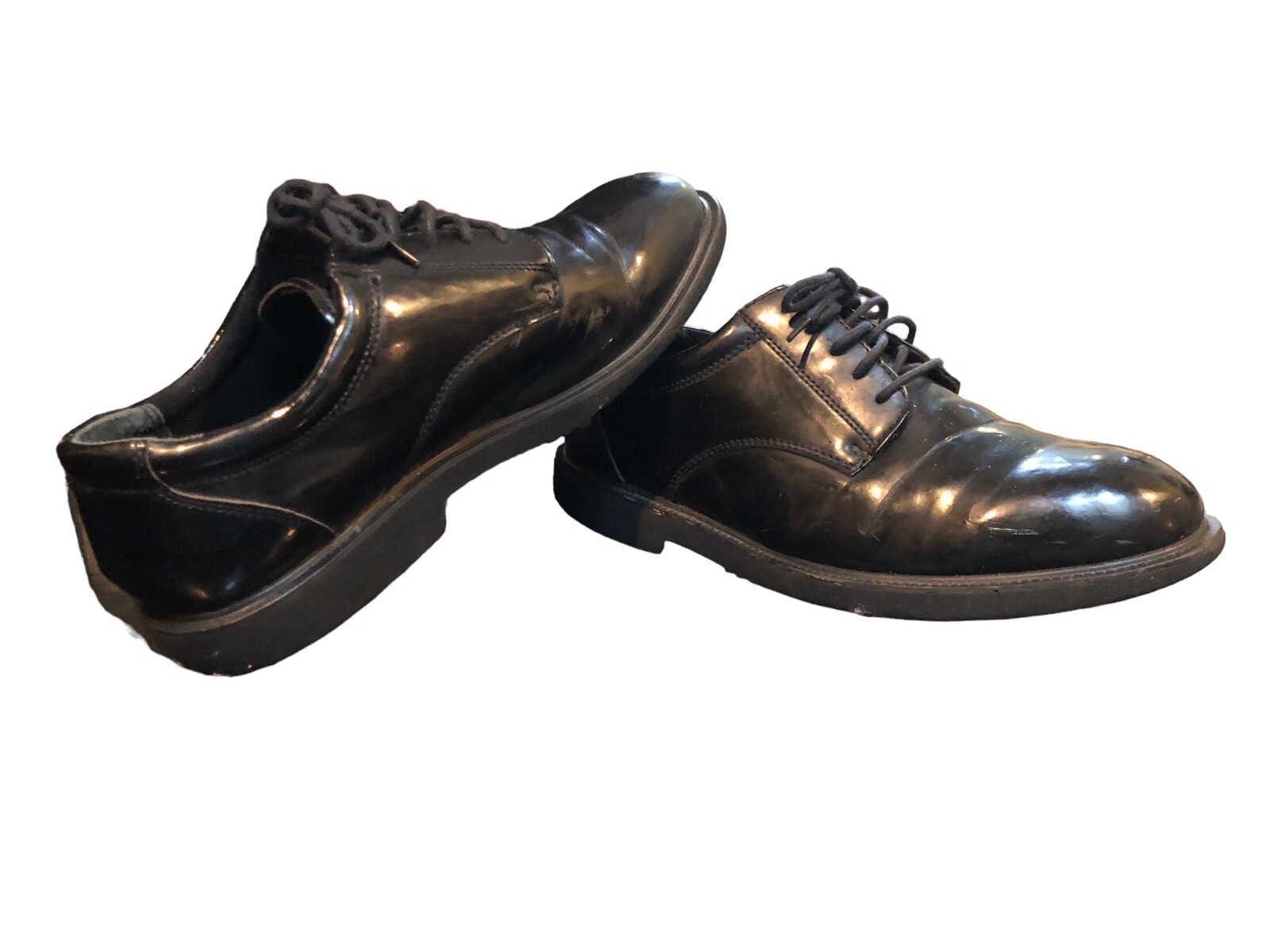 SAOLA Scarpe eleganti Oxford Thorogood da uomo taglia 10M uniforme classiche nere poromeriche