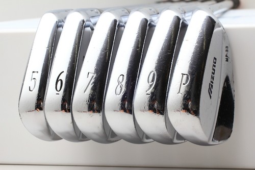 6Pcs MIZUNO MP-33 Iron set 5-6-7-8-9-PW Stiff Flex DG S400 Shaft RH Irons - Picture 3 of 14