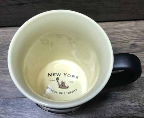 Tazza caffè ceramica 3D STATUA DELLA LIBERTY NEW YORK 2016 MUSEO NEGOZIO TAZZA SOUVENIR - Foto 2 di 7