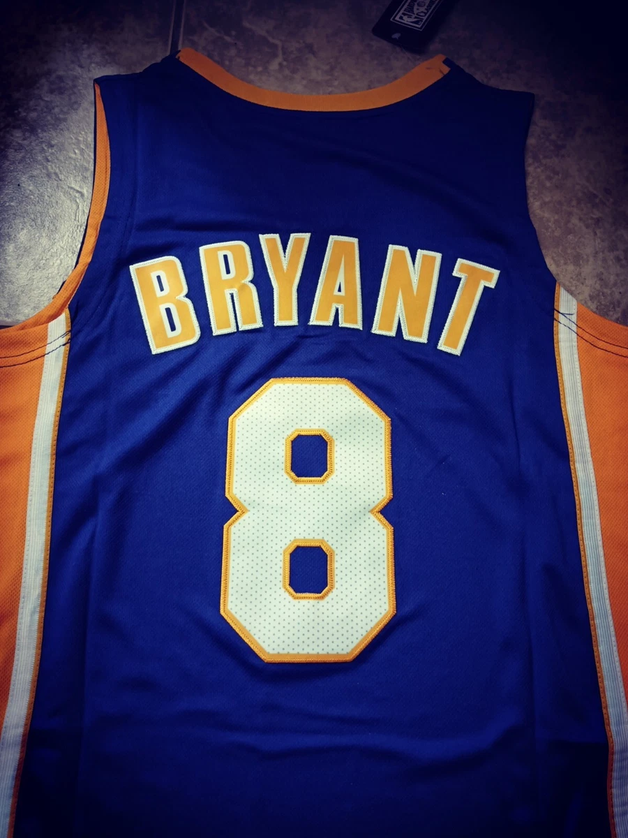 Men's Los Angeles Lakers Kobe Bryant #8 Purple Jersey - Retro