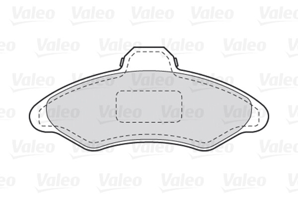 Valeo 301172 plaquettes de frein à disque pour berlines intermédiaires