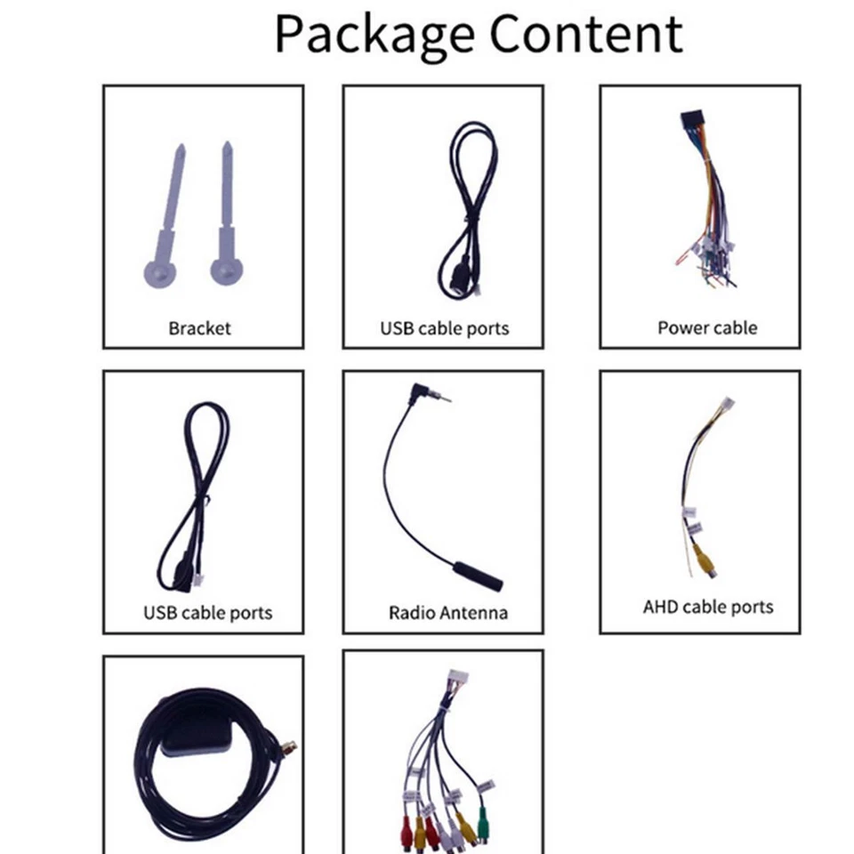 Radio Estéreo Coche Reproductor MP5 Pantalla Táctil BT FM GPS WiFi Espejo Enlace Único 1DIN Foto 3 de 4