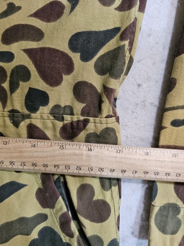 Vintage Caliber Sportsmans Apparel Camo Coverall Full Zip Suit Sz Sm 100% Cotton - Picture 14 of 16