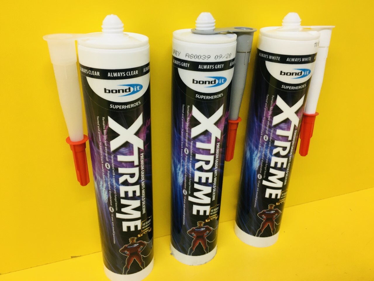Xtreme Anti Mould Sanitary Silicone Sealant Kitchen Shower Bathroom