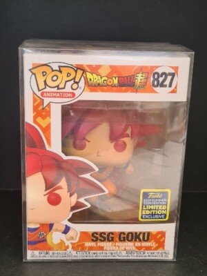 Funko POP! Rare Dragon Ball Z Super Saiyan Goku 2020 Sc Ltd