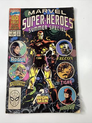 MARVEL SUPERHELDEN. SUMMER SPECIAL 2 - Marvel Comics - 1990 Iron Man Falcon