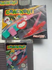 NES Spiel Crackout PAL B Version gebraucht mit Ovp umd Anleitung