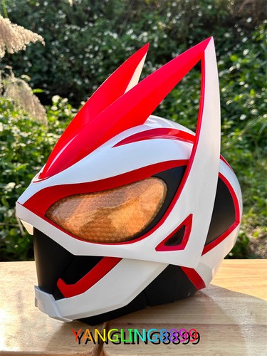 1:1 KAMEN RIDER GEATS Helmet Halloween Anime Cosplay Mask 3D Print Resin Prop - Picture 8 of 10
