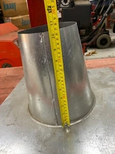 Cone roof flashing 6" (angled) 6”  roof hart & cooley 6RTF