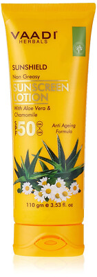 Vaadi Herbals Sunscreen Lotion LSF-50 110g