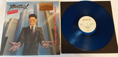 Xentrix For Whose Advantage Blue Vinyl LP Record new 