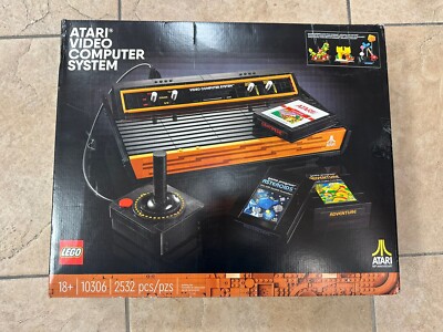 LEGO Icons 10306 Atari Video Computer System 50th Anniversary 2600 Unsealed