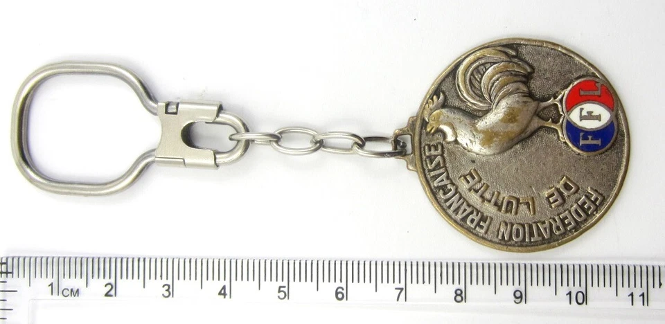French Wrestling Federation Vintage KeyChain - Image 4 of 4