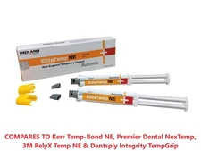 REDLAND EliteTemp Non-Eugenol Temporary Cement Automix 10gm Syringe+Tips KOREA