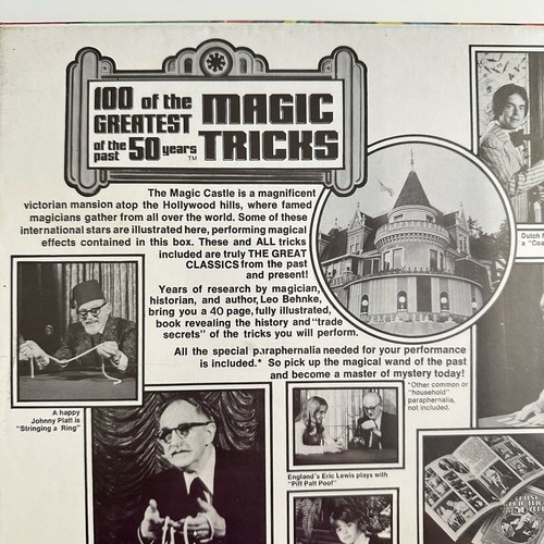 100 Of The Greatest Magic Tricks of The Past 50 Years Magic Tricks Kit NEW - Picture 5 of 8