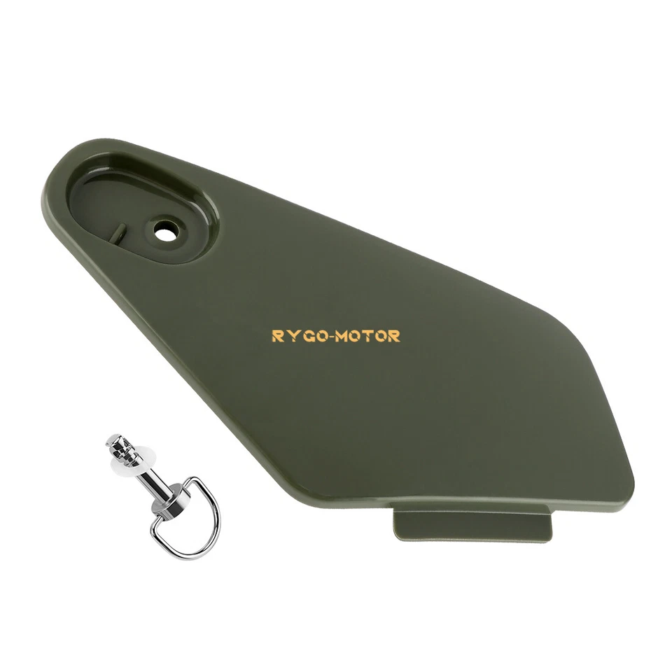 Caja de almacenamiento cubierta de plástico verde y perno para Honda Rancher 350 TRX350 2004-2006 Foto 2 de 4