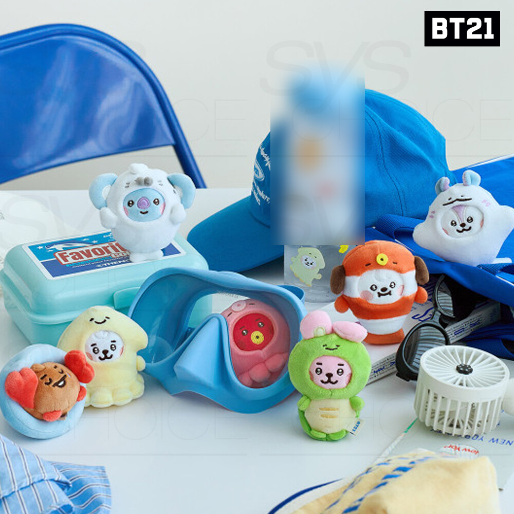 BTS BT21 Official Authentic Goods BABY OCEAN FRIENDS Mini Doll +