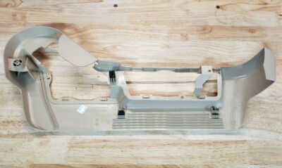 OEM Ford F-150 Driver Side Manual Seat Trim Panel - 2011-2014, Steel Gray 5 thumbnail image
