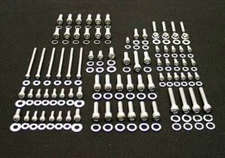 CHEVY ENGINE BOLTS KIT 4.3L 262 V6 STAINLESS STEEL ALLEN SCREW SET