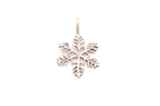 Sterling Silver 925 Snowflake Pendant Y3