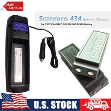 Lot Scanreco 434 Battery Charger for Scanreco EEA4291/434 EEA2512 / RC400 / 590