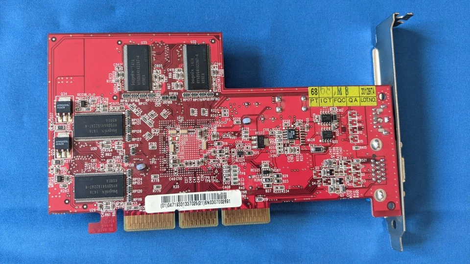 GIGABYTE GV-R9000 Rev. 2.0 ATI Radeon 9000 64MB AGP Graphics Card - NEW! - Image 3 of 4