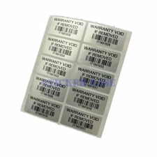 Tamper Proof No Returns If Removed Label Warranty Void Sticker Security Seal 200