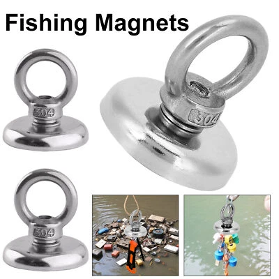 Neodymium Fishing Magnets Recovery Strong Pull Force 0 to 20Kg with Handle