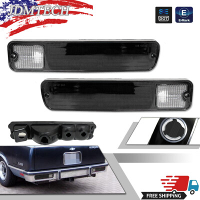 Pair Rear Tail Brake Lights For Chevy El Camino Malibu GMC Caballero 1979-1987