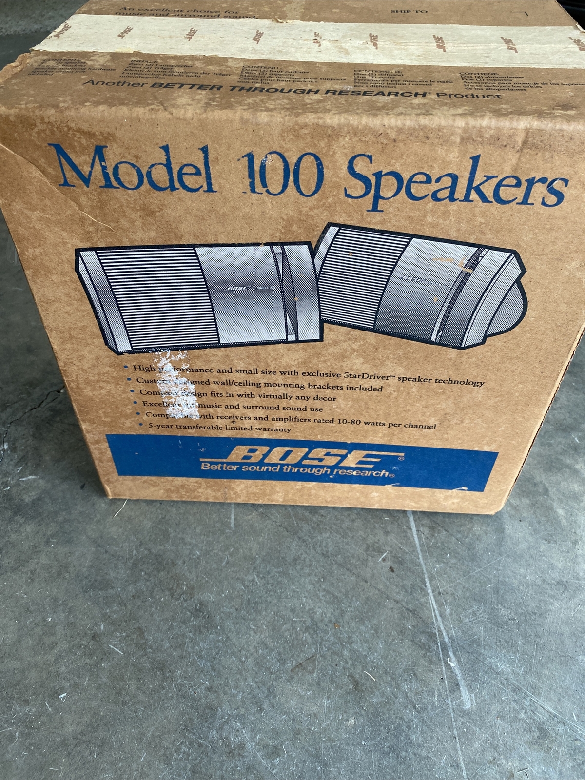 bose model 100 price