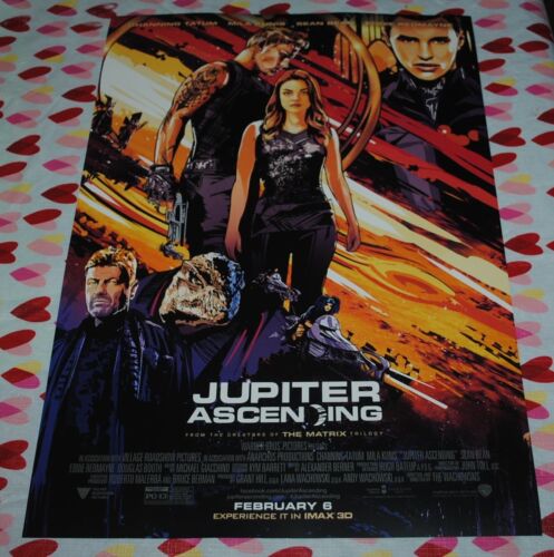 Jupiter Ascending Animated Art Movie Premier Poster Channing Tatum Mila  Kunis NW | eBay
