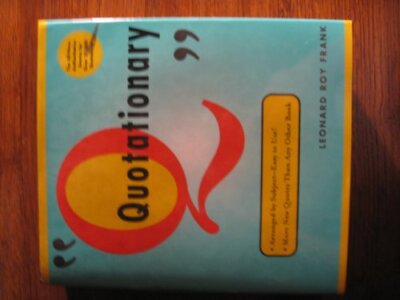 Random House Websters Quotati - Paperback - VERY GOOD