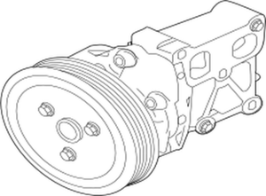 Шкив помпы 1300a083