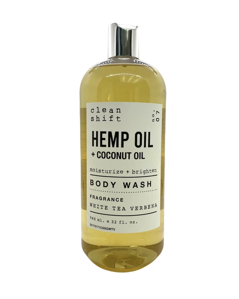 Juego de 4 jabones corporales Newport Home aceite de cáñamo, aloe vera, coco, aceite de argán 32 fl. oz Foto 2 de 4