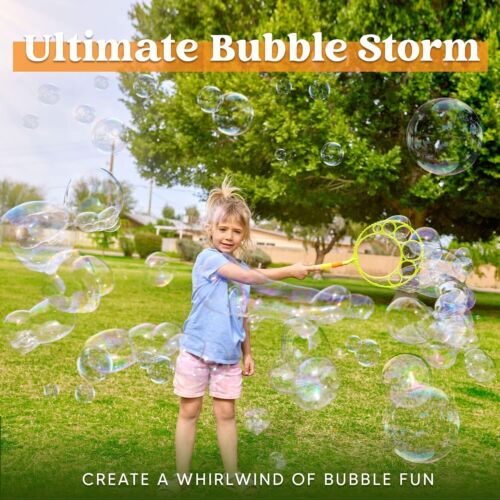 Big Bubble Wands Set Bulk for Kids Summer Outdoor Activity Party Favors - Picture 2 of 9