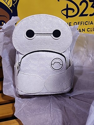 Loungefly Big Hero Six Baymax Glitter Glow Dark Mini  display picture 1
