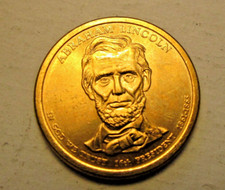 2010-D United States Abraham Lincoln Dollar Coin Circulated
