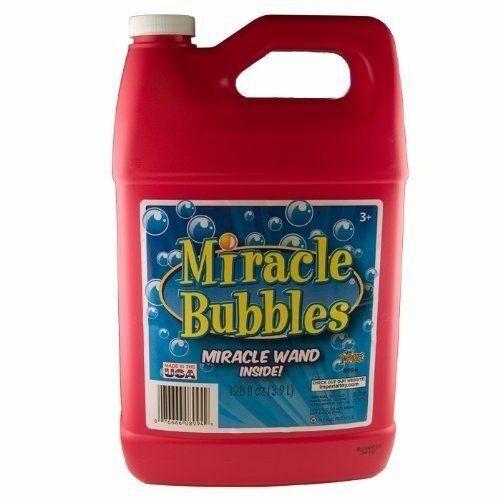Magic Bubbles Solution Miracle Bubbles Bubble Solution 128oz Colors May Vary for sale online ...
