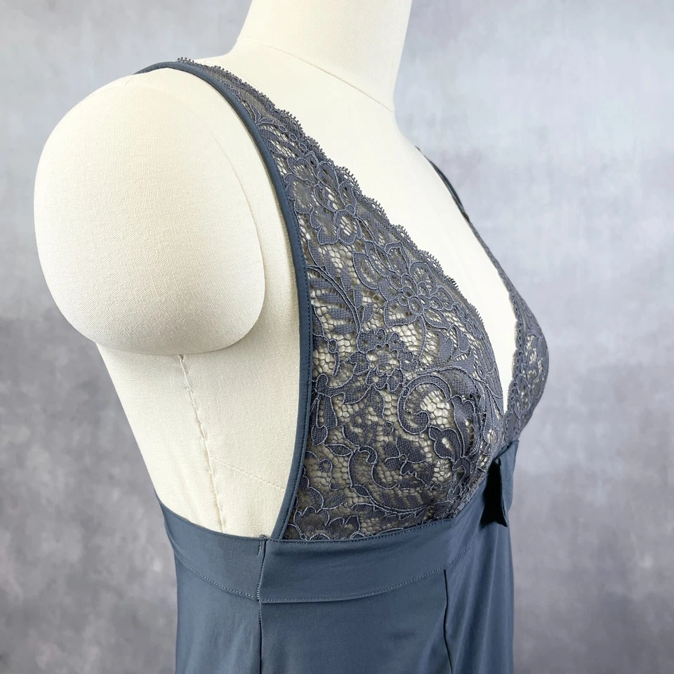 Vestido sin Mangas Babydoll Y2K Etam Para Mujer Talla 10 Encaje Hada Delicada Coqueta Femenina Foto 3 de 4