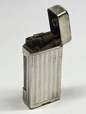 Vintage DUNHILL Silver Plated Mini Petrol Lighter | eBay UK
