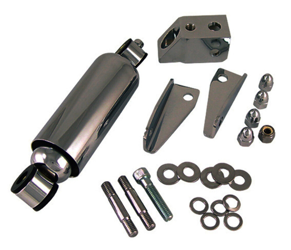 CHROME SHOCK KIT FOR HARDBODY DNA & PAUGHCO SPRINGER FOR