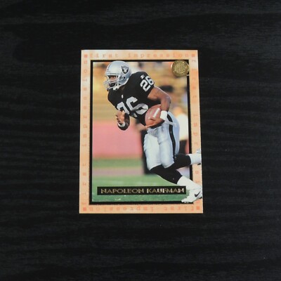 1995 CLASSIC 5-SPORT #60 Napoleon Kaufman recrue Oakland Raiders EUR 1