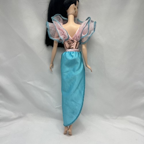 Vintage *Barbie* 1983 Twice as Nice, Pink & Blue Elegant Blouse & Skirt #4828 - Picture 3 of 5