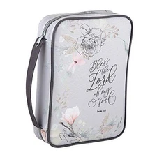 Creative Brands Natural Canvas Bible Cover, 7 x 10-Inch, Bless The Lord,G1822 