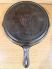 Griswold No. 11 Cast Iron Skillet with Heat Ring Big Block  Logo 717