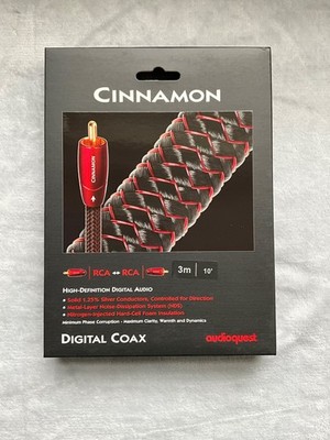 AudioQuest 3M / 9.8 ft. Cinnamon Digital Coax Cable - NEW!!