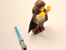 Lego Star Wars Qui Gon Jinn Original 7101 Minifigure Figure