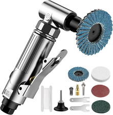 Air  Right Angle Die Grinder 1/4" 90 Degree Heavy Duty 20,000 RPM Compressed San