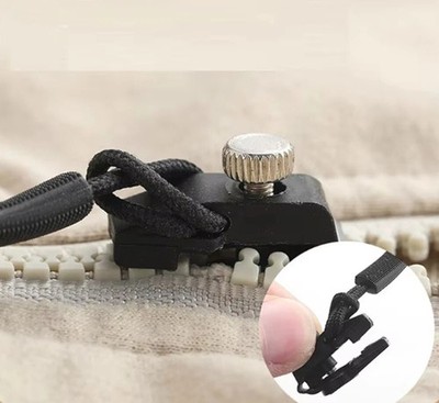 12 Pack Universal Quick Fix Zipper Repair Kit   Detachable Slider Replacement