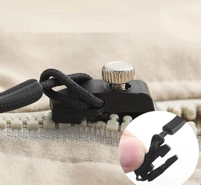 #ad 12 Pack Universal Quick‑Fix Zipper Repair Kit – Detachable Slider Replacement $7.49